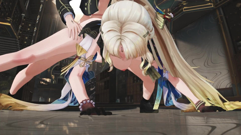NSFWOtaku: Wuthering Waves - Adegan seks intim Suisui dan Rover - Animasi Hentai 3D