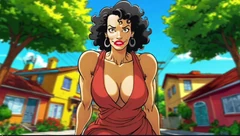 Sexy Housewife Fucks with a Stranger While Her Husband Is at Work / Toon / Cartoon / Animation