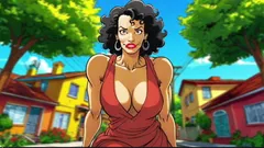 Sexy Housewife Fucks with a Stranger While Her Husband Is at Work / Toon / Cartoon / Animation