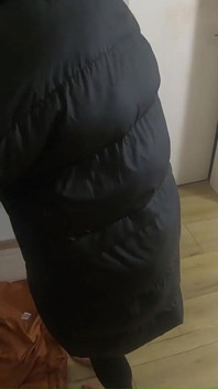 Wytrysk na moje nowe kaftany