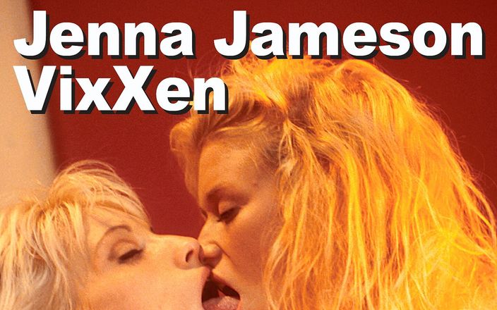 Edge Interactive Publishing: Jenna Jameson и Vixxxen лесбиянки раздевается, поедают вибратор