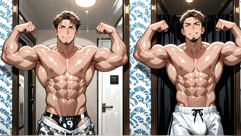 Erotic Man: Ai sexy bôi dầu đàn ông cơ bắp