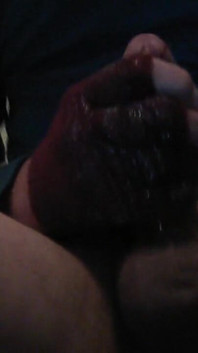 Masturbating My Taint; in Socks and Gloves