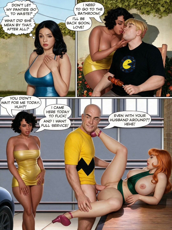 Captain Erogaming comics: Pops - the Pervert Stepfather-in-law - Chapters 4-6