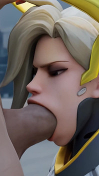 Mercy Overwatch - Sloppy Blowjob & Missionary Fuck (3d Animation)