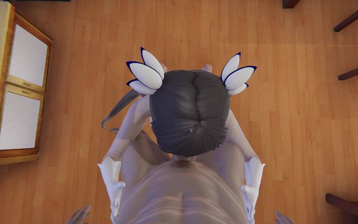 Erza6662: Hestia Îl fute anime Este greșit să încerci să agăți fete într-o temniță?