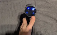 Uncut Cock - Cumming Hands Free with Massage Gun