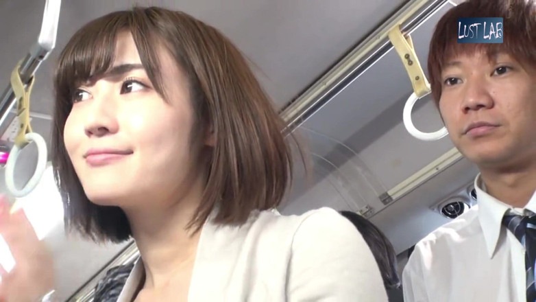 Lust lab: Crowded Bus Thrill. Husband Nearby, Tight Skirt Wife Feels a...