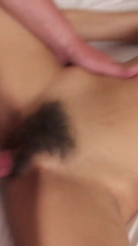 Boi is a sexy Asian in red lingerie and stockings who can't help being fucked