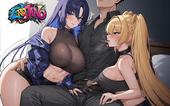 Erojano: My Stepsister-in-law Sara Drives Me to Her Friend