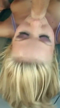 Young Helena and 3 Dudes and Her Facial Blow