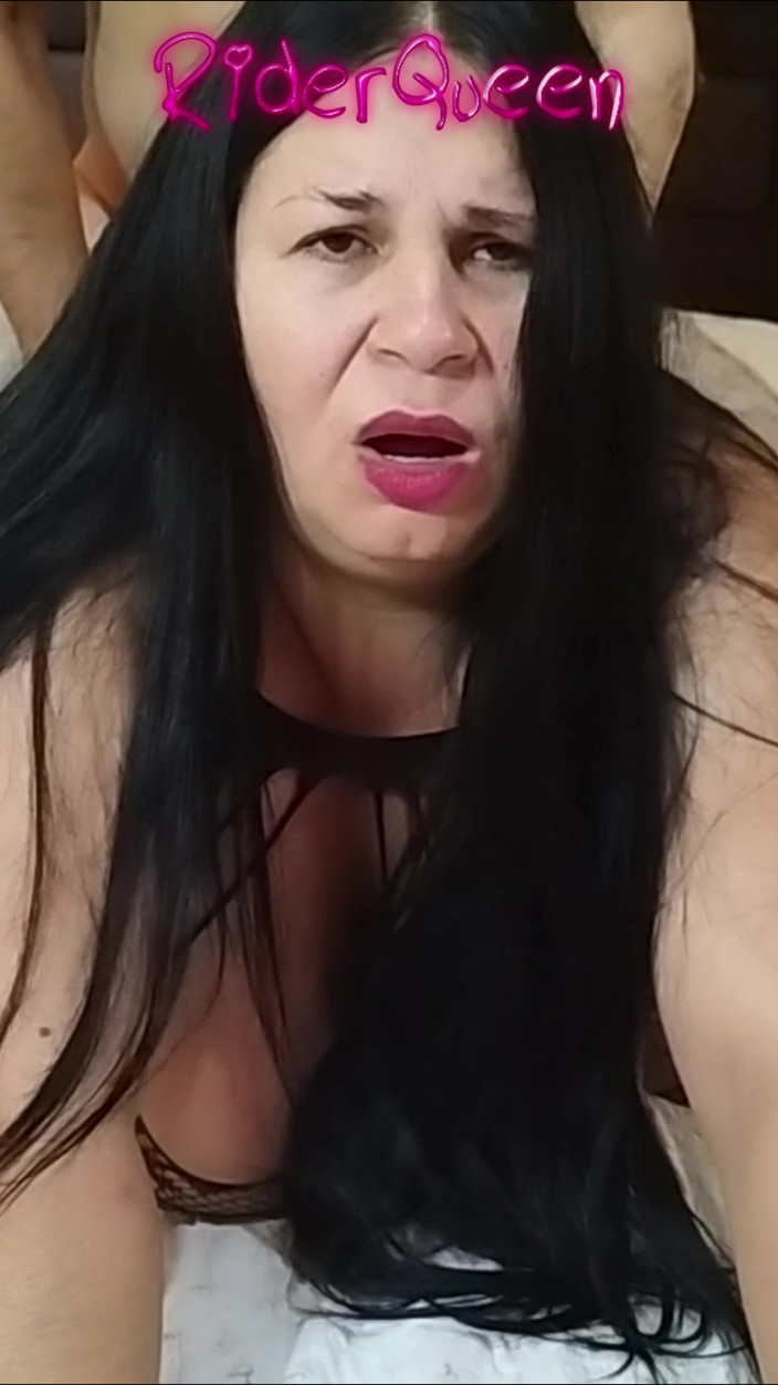 Riderqueen BBW Step Mom Latina Ebony: Video Untuk Peminat - Video Cuckold