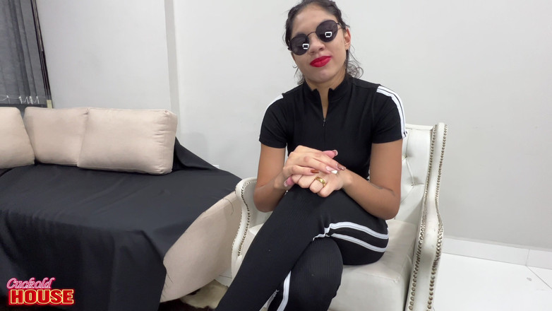 CuckoldHouse: Newlywed Woman Doing DP with a Dildo in Her Vagina...