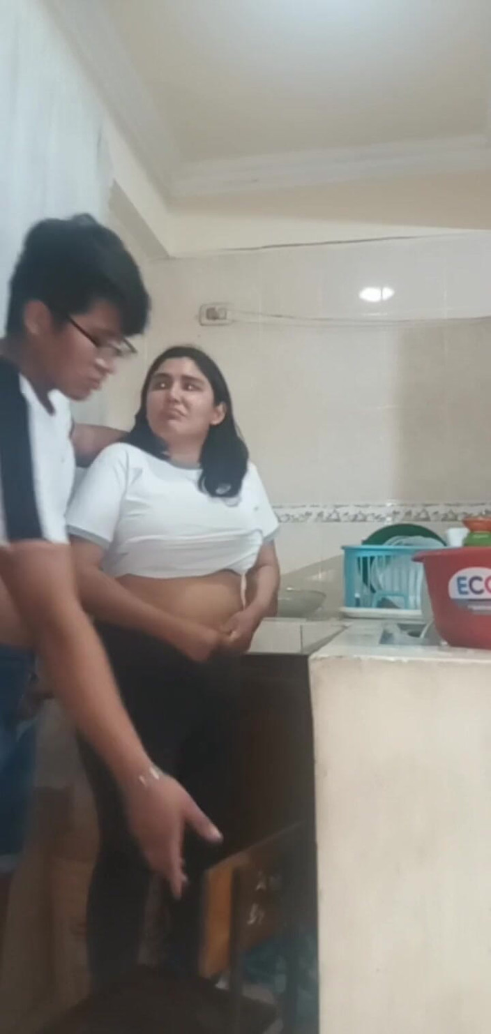 E-Alfa: 퇴근 후 설거지를 할 때 따먹히는 하녀