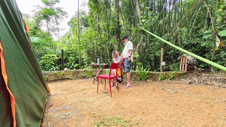 Victor SweetCoupleStories: The Girl at the Campsite Agreed to Give a Blowjob...