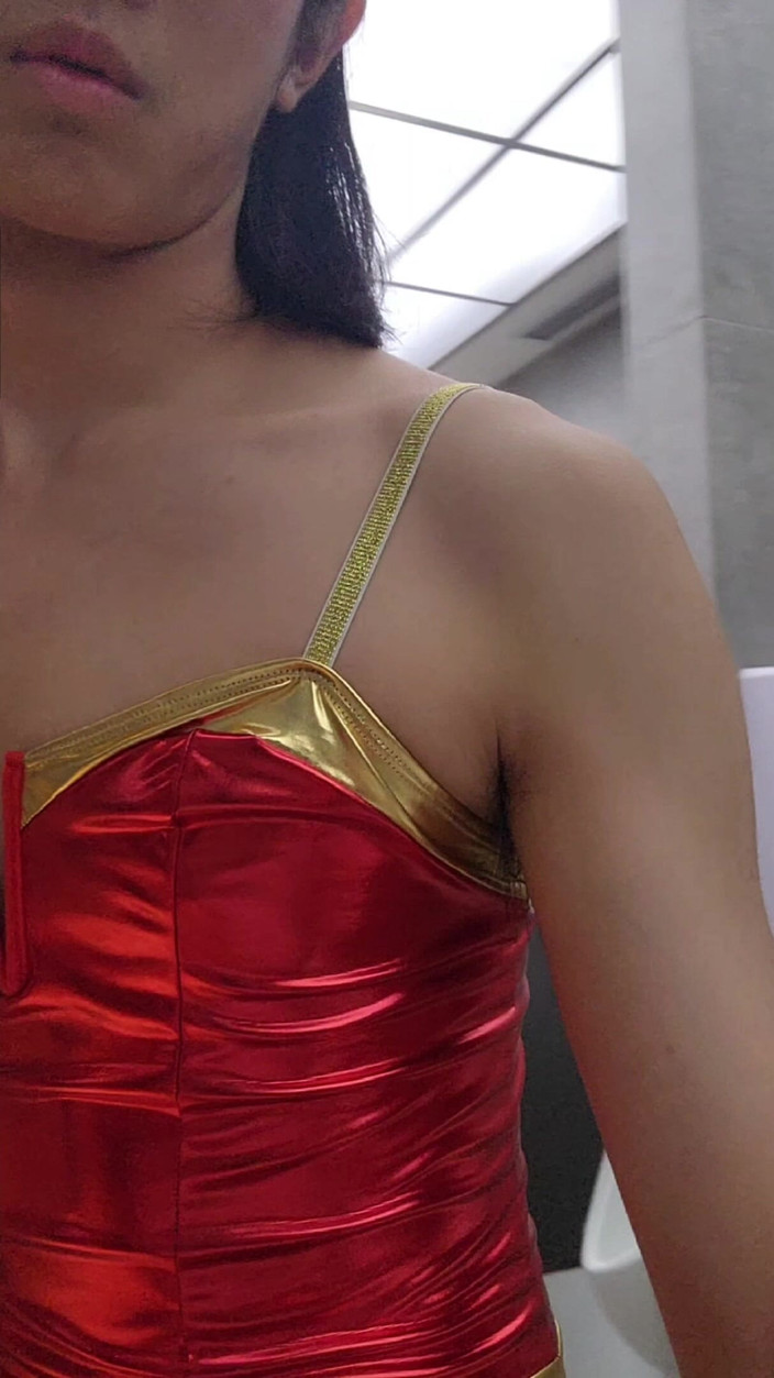 NotAFuta: Wonder Woman Exhibitionist