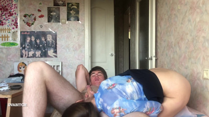 Dvabitch: Licking balls and ass is thats what I love the...