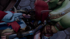 Wraith ward: Elfe doppelt von einem Ork und einem Troll im team...