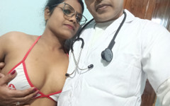 Hot N Sexy: Y tá bệnh viện Nisha thổi kèn nóng bỏng và...