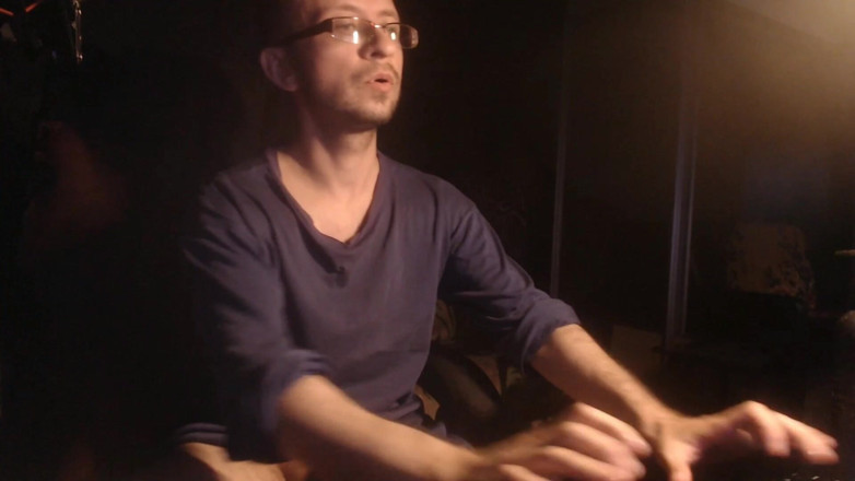 Alex Metallov: A Guy Plays with His Dick During a Webcam Show