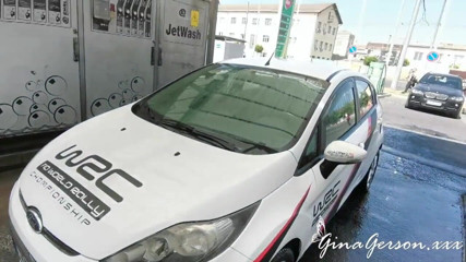 Gina Gerson: Car washing service for fuck
