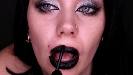 Goddess Misha Goldy: Signora in lipnosi nera istruzioni per sborrare