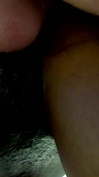 Nancy hot ebony with natural tits gives deep blowjob and fucks hard