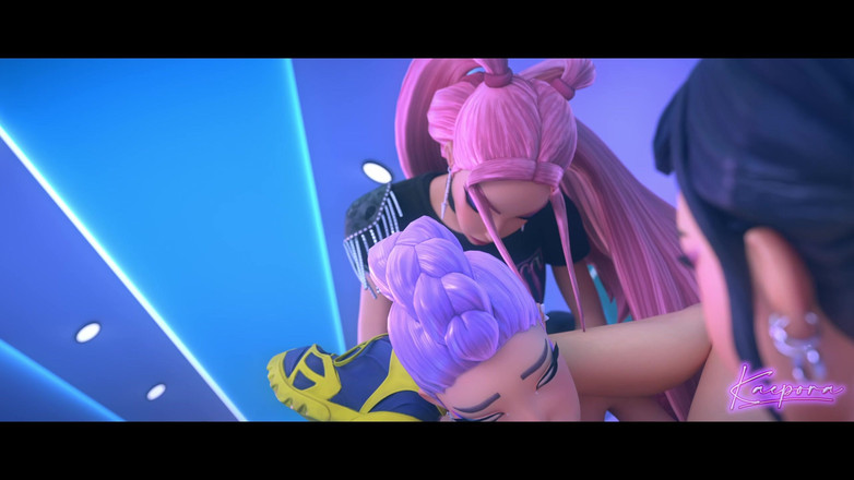 Kaepora NSFW: Huntrix spel i planet