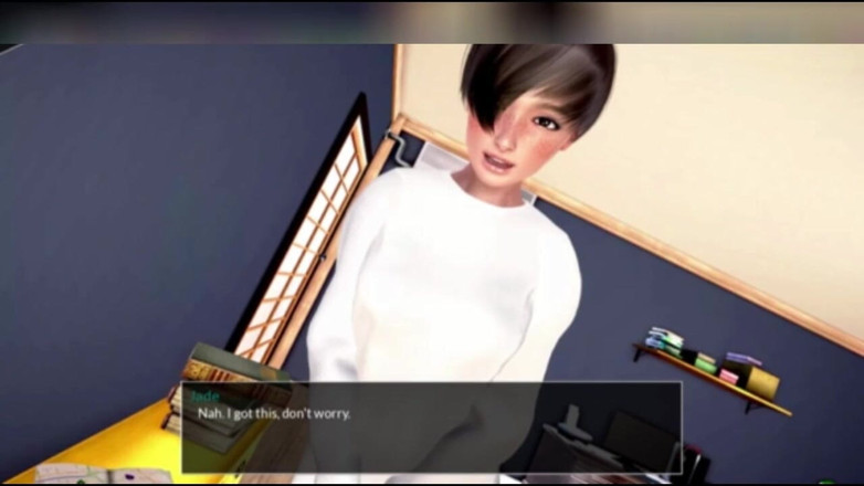 3DXXXTEEN2 Cartoon: Jade cuối cùng cũng đi tắm. Phim hoạt hình khiêu dâm 3d...
