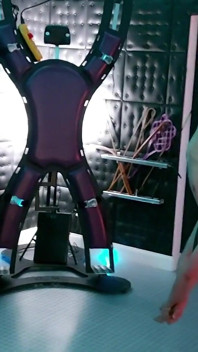 ミスアレッサミラノ無慈悲逆さま鞭打ちパート2
