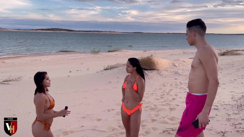 VictorHugo: Sexo en la playa con una morena