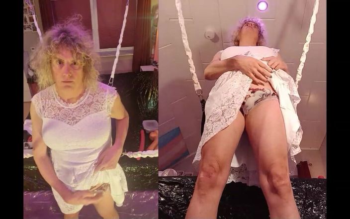 TSLillySophie: TS Lilly Sophie Fleshlight futai în chiloți și spermă