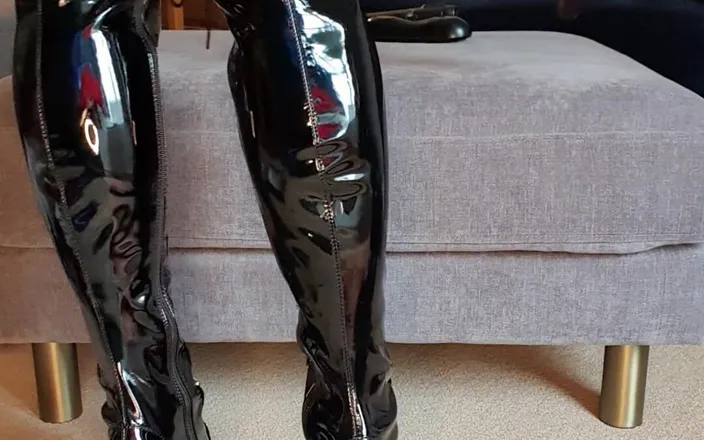 JessicaXD: Mistress Jessica Pvc Thigh High Boots