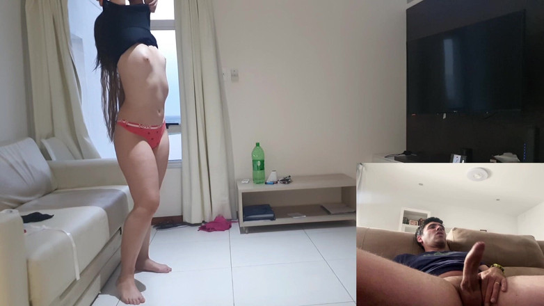 Latinascachondas: Hot Couple Videocall