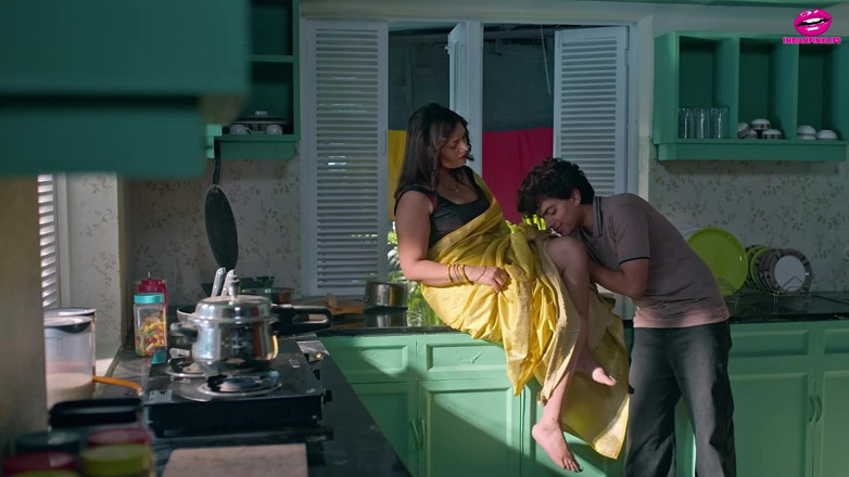 Indianpinklips: Indische schöne ehefrau, ruhiger wütender ehemann mit