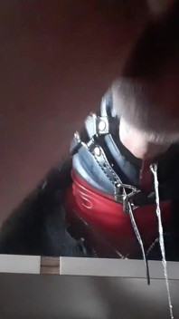Creampie oral MILF, menelan air mani, pancutan muka semasa perlahan