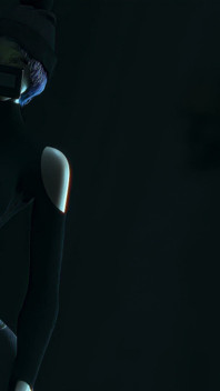 Riley, a Garota Fantasma fodida por Futanari Big Dick Silver Lady - 3D Animation
