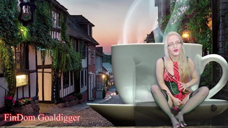 FinDom Goaldigger: Leck deine schwanz-lektion