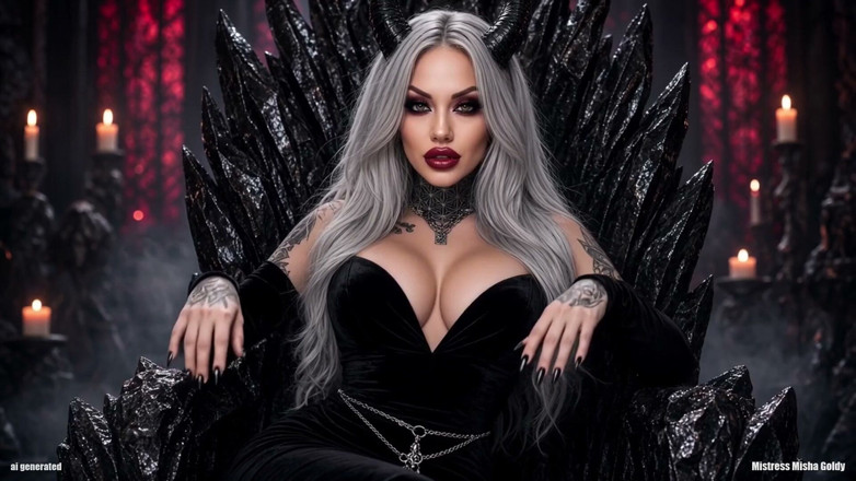 Goddess Misha Goldy: Cả hai cánh cửa đều kết thúc bằng đầu gối của bạn