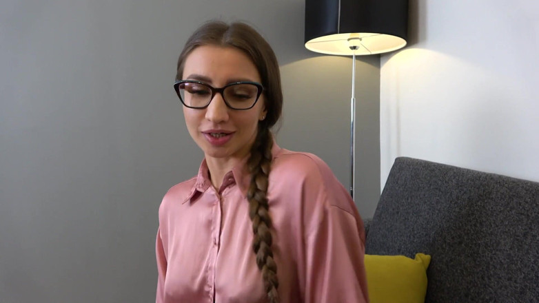Kriss Kiss: Stepfather Fucks Hard His Son's Tutor While Nobody's Home!