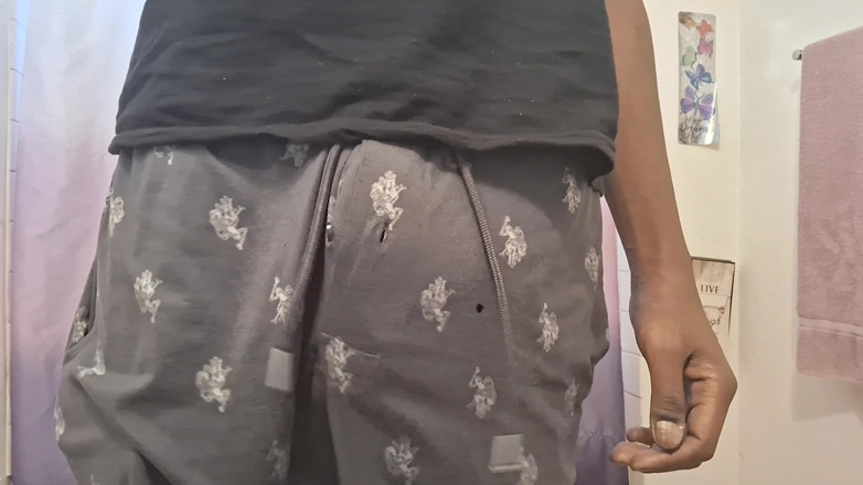 Chocolate Meat Stick: Big Dick Swinging and Uncut BBC Jerking