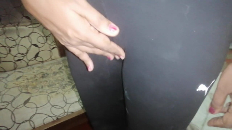 Tina Baby: Found an Old Desi Woman Peeing Under Staircase and Punished 1