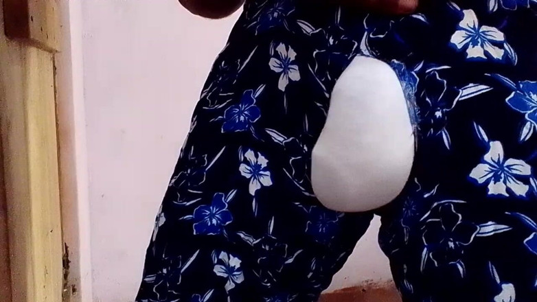 Jaanu294: Striking Sisna While Wearing Her Stepsister's Floral Pants and White...