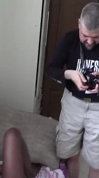 Ebony Naomie Gets Fucked by Her Photographer in Hotel Room