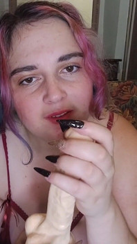Dominatrix BBW Saugt Dich in Einem Sanften BDSM JOI