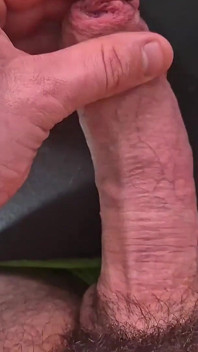 Playing with My Tight Uncut Foreskin