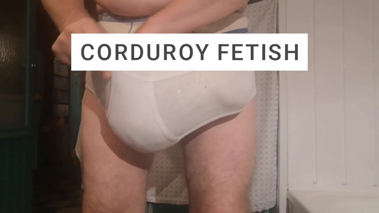 Monster_Meat_: Pantalones de corduroy fetiche / gracias todos los cordones