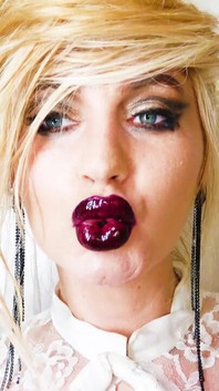 Wet Lipstick Kisses