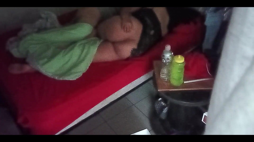 On a Mexican Couple Through the Security Camera (Karmico)