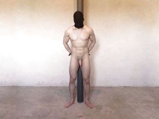Tommy_1995: Muls de prostată cu două orgasme cu sonda anală și vibratorul...